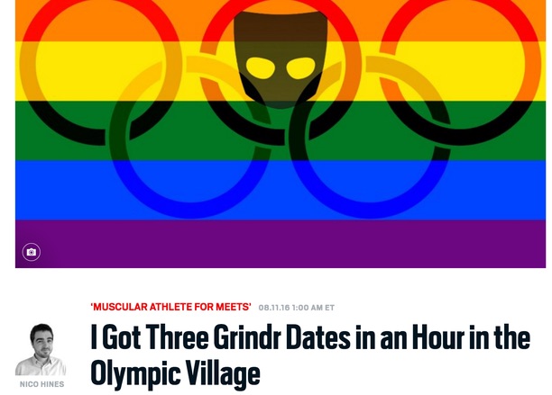 Аутинг как вид спорта. Daily Beast вынудили удалить статью, раскрывшую атлетов-геев в Рио